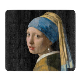 Johannes Vermeer - Meisje met een parel Snijplank