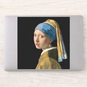 Johannes Vermeer - Meisje met een parel Sticker