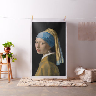 Johannes Vermeer - Meisje met een parel Stof