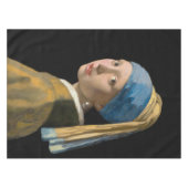 Johannes Vermeer - Meisje met een parel Tafelkleed (Voorkant (Horizontaal))