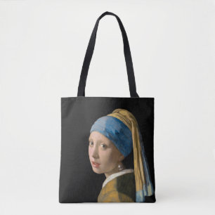 Johannes Vermeer - Meisje met een parel Tote Bag