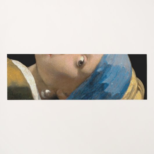 Johannes Vermeer - Meisje met een parel Yogamat (Achterkant (horizontaal))