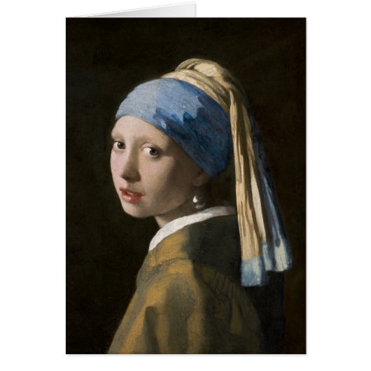 Johannes Vermeer, Meisje met een parelaar (Voorkant)