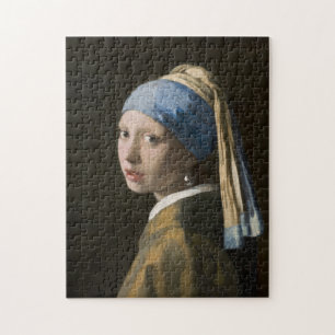 Johannes Vermeer, Meisje met een parelaar Legpuzzel
