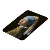 Johannes Vermeer, Meisje met een parelaar Magneet (Linkerzijde)