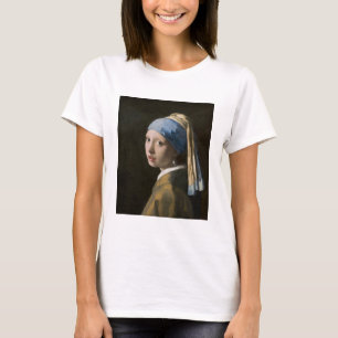 Johannes Vermeer, Meisje met een parelaar T-shirt