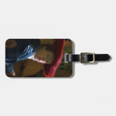 Johannes Vermeer - Meisje met een rood Pet Bagagelabel (Voorkant horizontaal)