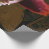 Johannes Vermeer - Meisje met een rood Pet Cadeaupapier (Hoek)