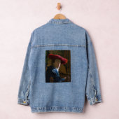 Johannes Vermeer - Meisje met een rood Pet Denim Jacket (Hangar)