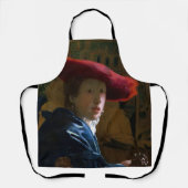 Johannes Vermeer - Meisje met een rood Pet Schort (Voorkant)