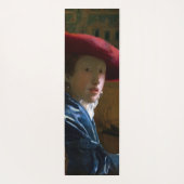 Johannes Vermeer - Meisje met een rood Pet Yogamat (Achterkant)