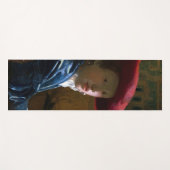 Johannes Vermeer - Meisje met een rood Pet Yogamat (Voorkant (horizontaal))