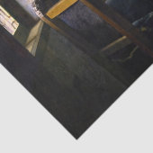 Johannes Vermeer - Meisje onderbroken bij haar muz Tissuepapier (Detail)