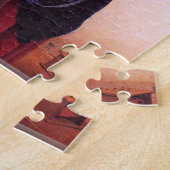 Johannes Vermeer - Milk maid puzzle Legpuzzel (Zijkant)