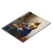 Johannes Vermeer. Milkmaïde. kunst Notitieboek (Linkerzijde)