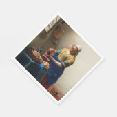 Johannes Vermeer. Milkmaïde. kunst Servet (Hoek)