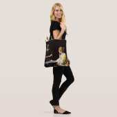 Johannes Vermeer - Mistress en Maid Tote Bag (Op model)