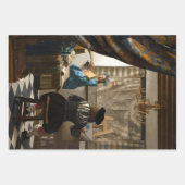 Johannes Vermeer - Selectie Meesterwerken Inpakpapier Vel (Voorkant 2)