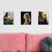 Johannes Vermeer - Selectie van stervelingen Muurkunst Sets (Woonkamer)