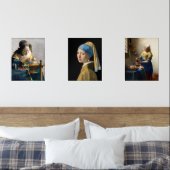 Johannes Vermeer - Selectie van stervelingen Muurkunst Sets (Slaapkamer)