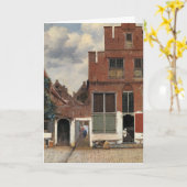 Johannes Vermeer - Straatje Kaart (Gele Bloem)