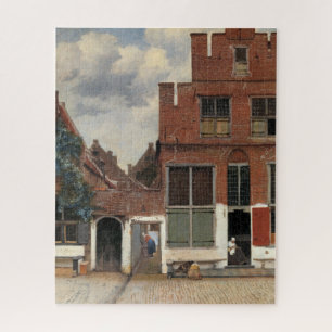 Johannes Vermeer - Straatje Legpuzzel
