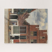 Johannes Vermeer - Straatje Legpuzzel (Horizontaal)