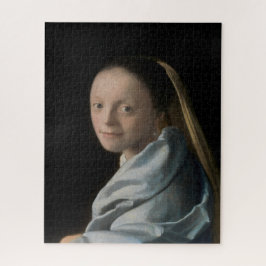 Johannes Vermeer - Studie van een jonge vrouw Legpuzzel