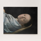 Johannes Vermeer - Studie van een jonge vrouw Legpuzzel (Horizontaal)