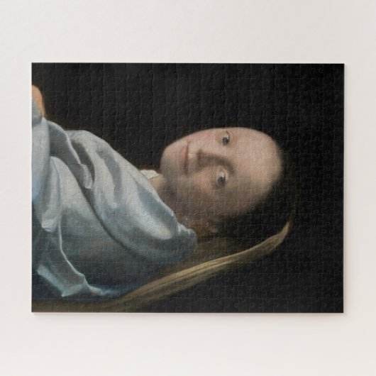 Johannes Vermeer - Studie van een jonge vrouw Legpuzzel (Horizontaal)