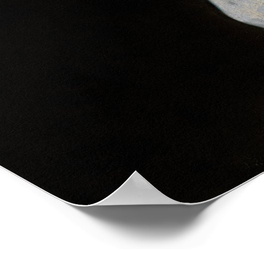 Johannes Vermeer - Studie van een jonge vrouw Poster (Hoek)