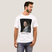Johannes Vermeer - Studie van een jonge vrouw T-shirt (Voorkant volledig)
