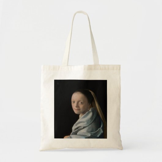 Johannes Vermeer - Studie van een jonge vrouw Tote Bag (Voorkant)