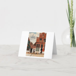 JOHANNES VERMEER THANKJE FINE ART WENSKAART KAART