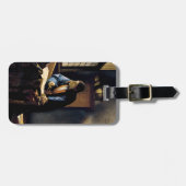 Johannes Vermeer - The Geographer Bagagelabel (Voorkant horizontaal)