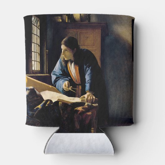 Johannes Vermeer - The Geographer Blikjeskoeler (Achterkant)