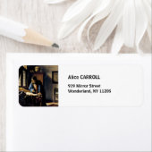 Johannes Vermeer - The Geographer Etiket (Insitu)