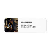 Johannes Vermeer - The Geographer Etiket (Voorkant)