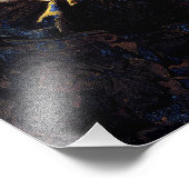 Johannes Vermeer - The Geographer Foto Afdruk (Hoek)