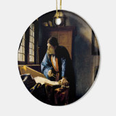 Johannes Vermeer - The Geographer Keramisch Ornament (Links)