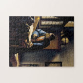 Johannes Vermeer - The Geographer Legpuzzel (Horizontaal)