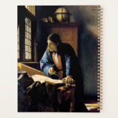 Johannes Vermeer - The Geographer Planner (Achterkant)