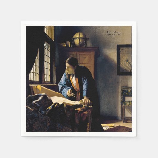 Johannes Vermeer - The Geographer Servet (Voorkant)