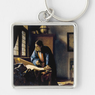 Johannes Vermeer - The Geographer Sleutelhanger