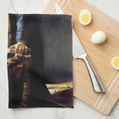 Johannes Vermeer - The Geographer Theedoek (Quarter Fold)