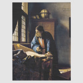 Johannes Vermeer - The Geographer Tissuepapier