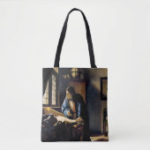 Johannes Vermeer - The Geographer Tote Bag (Voorkant)