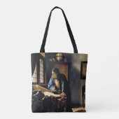 Johannes Vermeer - The Geographer Tote Bag (Achterkant)