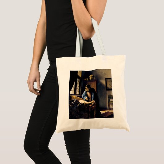 Johannes Vermeer - The Geographer Tote Bag (Voorkant (product))
