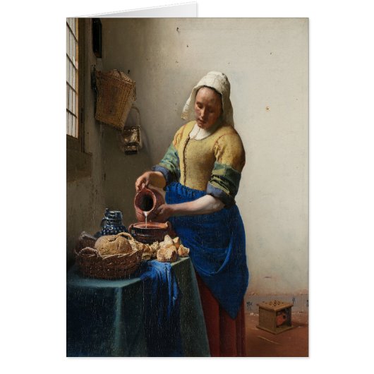 Johannes Vermeer, The Milkmaid (Voorkant)